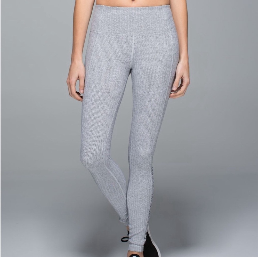 Lululemon ghost herringbone legging